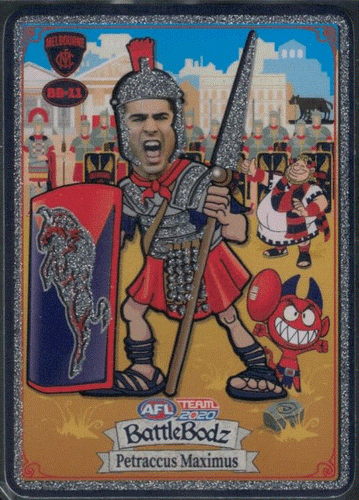 2020 AFL TEAMCOACH GLITTER FOOTY BATTLEBODZ; Individual Card Sale. - Bild 9 von 14