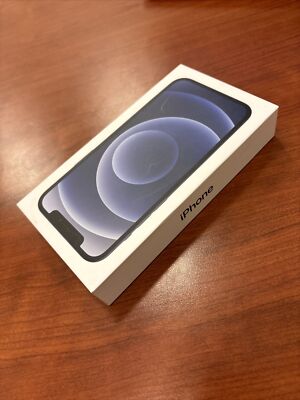 Apple IPhone 12 Black 128GB Empty BOX ONLY! | eBay