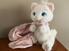 Disney Babies Aristocats Plush Marie Blanket Pouch Stuffed Animal Cat Pink Baby