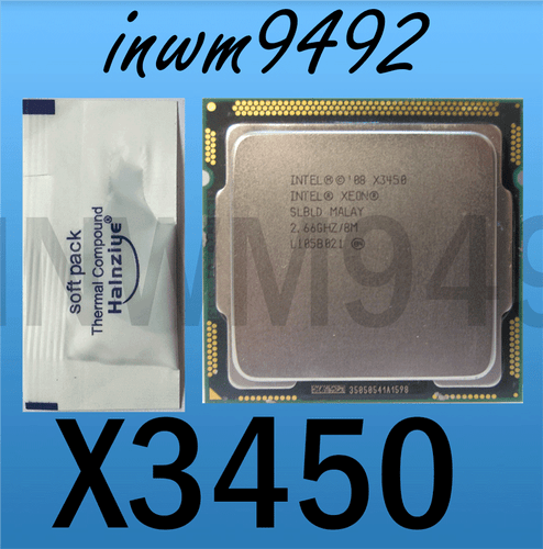 Intel Xeon L3426 X3430 X3440 X3450 X3460 X3470 X3480 LGA1156 CPU Processor - Picture 5 of 8