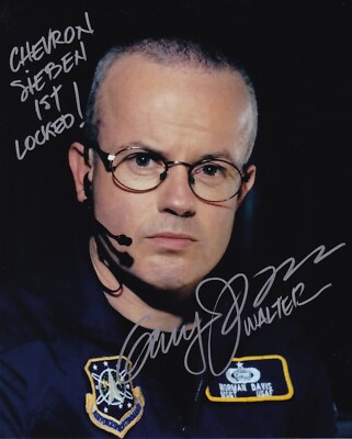 GARY JONES signed Autogramm 20x25cm STARGATE in Person autograph COA