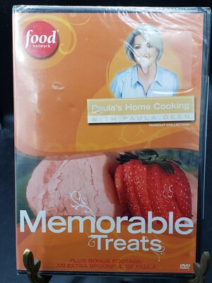 Paulas Home Cooking Memorable Treats DVD Paula Deen Food Network Sealed
