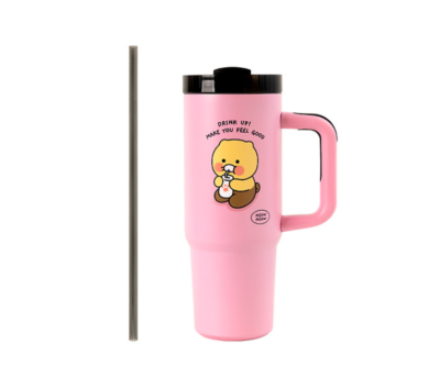こちやん Kakao Friends Choonsik Daily Grip Tumbler 887ml Stainless Steel