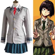HOT My Boku no Hero Academia School Uniform OCHACO URARAKA Anime Show Costume
