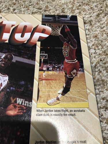 BECKETT BASKETBALL MONTHLY 1991 MICHAEL JORDAN NBA CHAMPIONS TROPHY  - Bild 6 von 7
