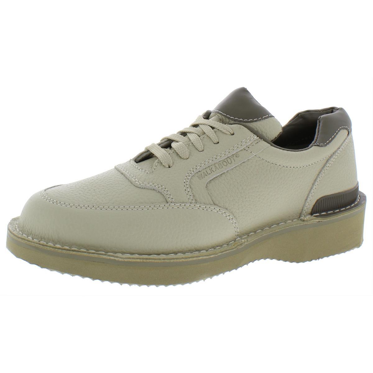 Мужские кроссовки Walkabout Ultra-Walker цвета слоновой кости Athletic шириной 11,5 см (E) BHFO 6515