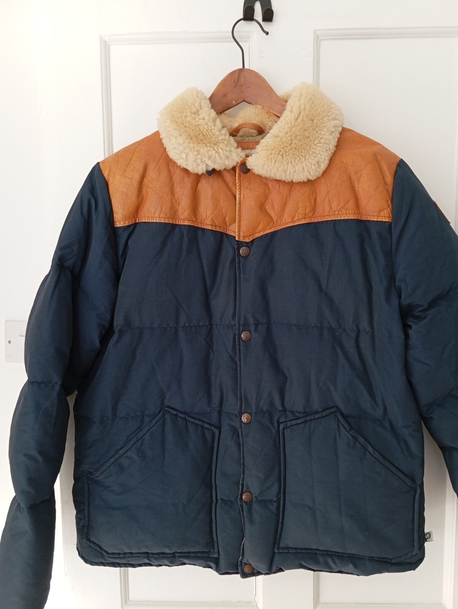 Penfield Jacket Navy with collar size M UK