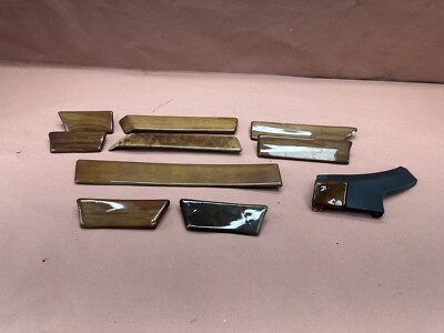 BMW E34 535I 530I 540I Front Dash Wood Trim Cover Panels OEM #91300
