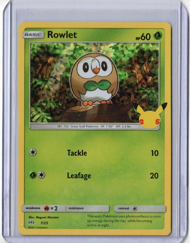 McDonalds POKEMON 25th Anniversary HOLO Foil Cards You Pick Complete Your Set 🔥 - Picture 8 of 27