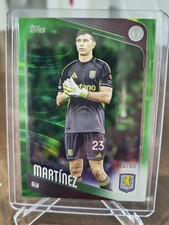 Emiliano Martinez 2025-26 Topps UEFA Club Competitions #/99 GreenFoil