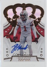2020 Panini Chronicles Draft Picks Crown Royale Signatures Jeff Okudah Auto nd3