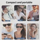 Black 60cm magnetic USB charger in various use cases, including driving, cycling, and office scenes.
