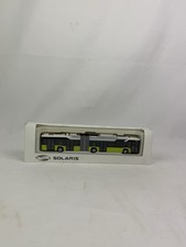 Rietze Solaris Gelenkbus Urbino 18 electric Werbemodell grün in OVP