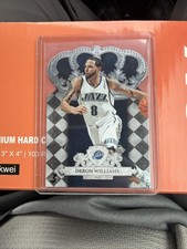 Deron Williams Utah Jazz 2009-10 Panini Crown Royale Basketball Die Cut #65