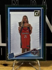 2025 Panini Donruss WNBA - Rated Rookie Kiki Iriafen #94 Green Shimmer (RC)