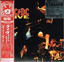 AC/DC  "Live" Collector's Edition Japan LTD Mini LP 2CD Paper Sleeve w/OBI