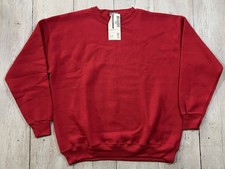 Vintage 90s Lee Sturdy Sweats Ds Crewneck Sweatshirt Size 2XL Red Made In USA