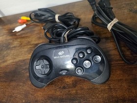 Sega Saturn Console with Cables and Controller **Tested & Working** [READ]