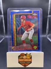 2024 Topps Chrome Pro Debut Travis Honeyman #PDC-18 Blue RayWave /150