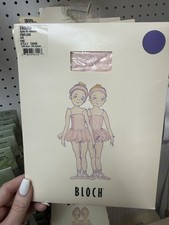Bloch Endura Pink Footless Tights Ballet Tights Size Child Small New 3 Pairs