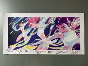 K-Pop Demon Hunters Rare Official Poster Signed By Directors And Creative Team