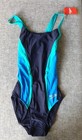Speedo Womens Swimwear | Splice Rlayback 1 Piece | AUS Sizes 8 10 12 | Blue Aqua