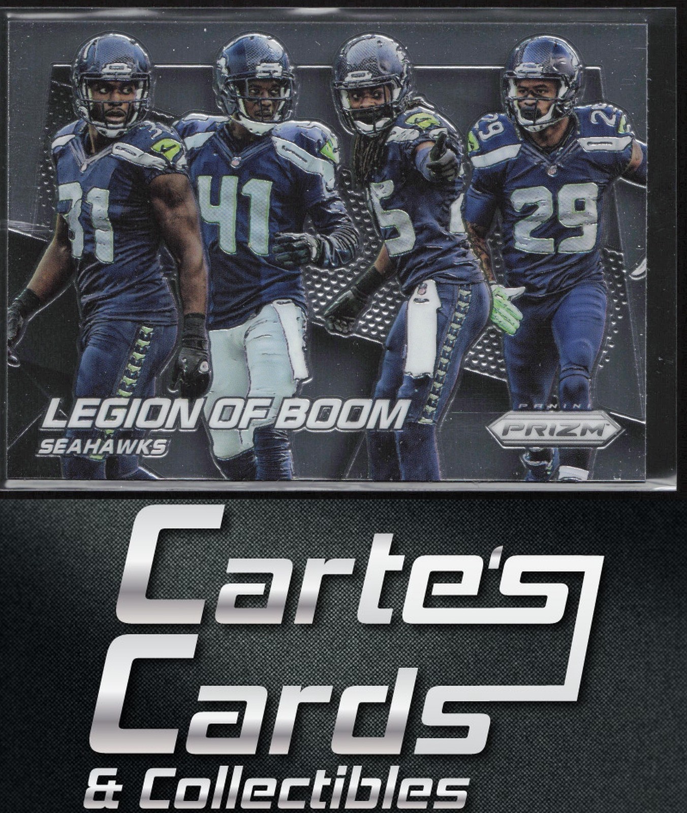 Maxwell Thomas Chancellor Sherman 2014 Panini Prizm #200 Seahawks Legion of Boom