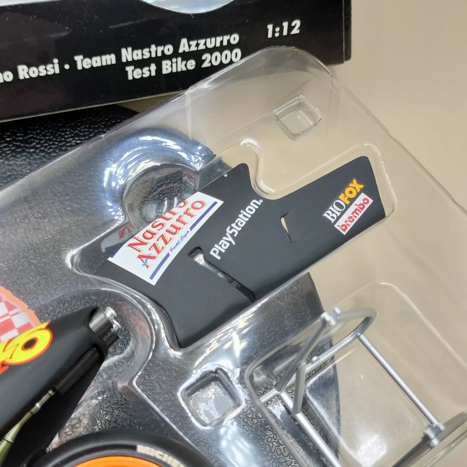 MINICHAMPS 1/12 Honda NSR 500 Valentino Rossi Nastro Azzuro Test 2000 122006186 Foto 3 de 4