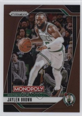 2024-25 Panini Prizm Monopoly Brown Prizm 231/299 Jaylen Brown #17 1u6