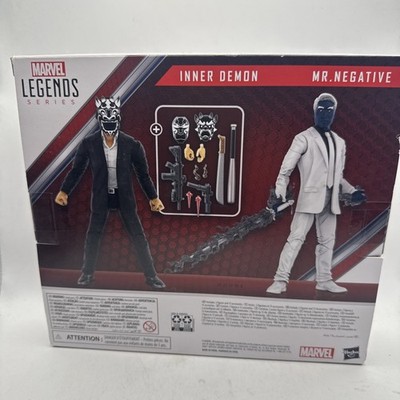 Marvel Legends Spider-Man Inner Demon and Mr. Negative Gamerverse