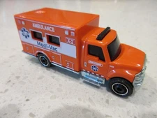 2025 Matchbox International Terrastar Ambulance Orange Truck Diecast Bus Van