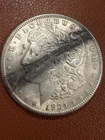 1921-P Morgan Silver Dollar Interesting Stripe Excellent Details!