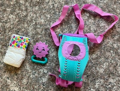 Baby Alive Go Bye Bye Replacement Baby Carrier & Accessories (B)