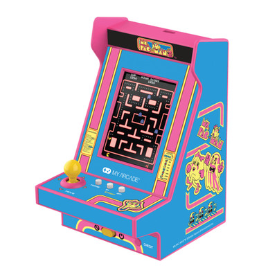 My Arcade Ms. Pac-Man Nano Player Pro Portable Retro Arcade Game, 2.4-Inch