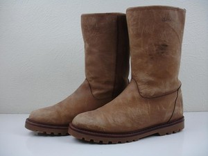 Blondo Mens Brown Leather Ankle Boots Sz 11.5 W Side Zip Made in Canada BYRON Brown Leather Ankle Boots | Men main image 3