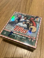 2025 Topps Holiday Baseball MLB Mega Box New Factory Sealed