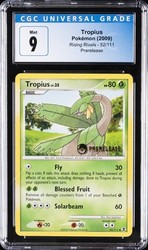 Tropius 52/111 Platinum Rising Rivals Prerelease Promo