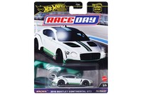 Hot Wheels FPY86-HRV93 Bentley Continental GT3 Weiss/GrüN 2018 - Race Day 3/5
