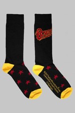 David Bowie Stars Logo Ankle Socks Size One Size