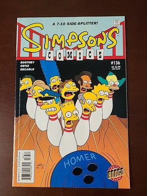 Simpsons Comics #136 Bongo 2007