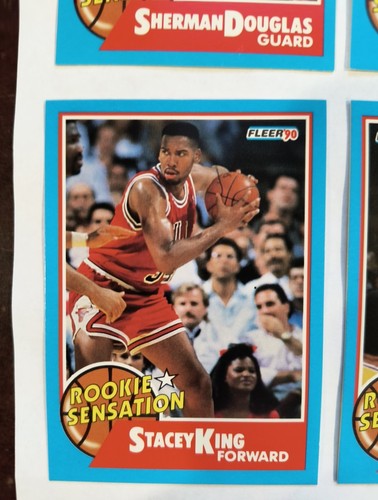 1990-91 Fleer Basketball Rookie Sensations Complete Set (1-10) Robinson Hardaway - Imagen 6 de 13