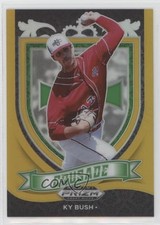 2021 Panini Prizm Draft Picks Crusade Gold Prizm 7/10 Ky Bush #C-KB 10k8