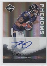 2011 Panini Limited Phenoms Monikers Gold 8/25 Tandon Doss #198 Auto 0c2