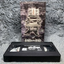 WWF King Of The Ring 2001 VHS Wrestling WWE PPV Angle McMahon Edge Hardy Benoit