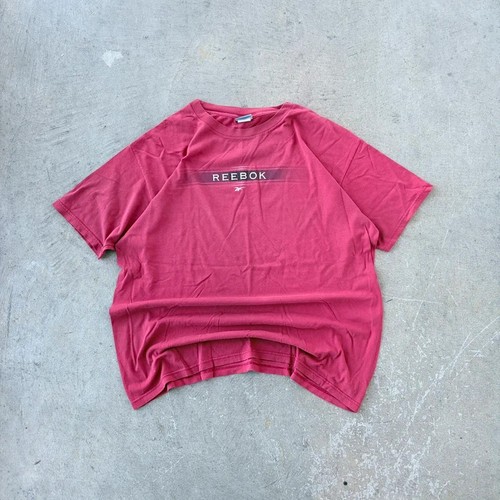 Reebok, Vintage 90’s Center Hit Red Reebok Tee - XL