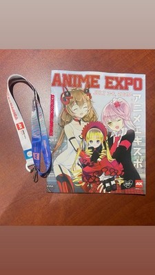Anime Expo-2025-Convention Exclusive Guide Magazine with Exclusive Lanyard