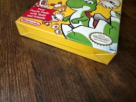sello ovalado Yoshi completo en caja nintendo nes mario juego de f&aacute;brica como nuevo
