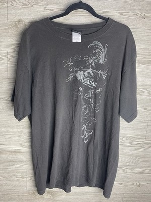 Vintage Y2K Performance Surfwear Guam T-shirt Grey XL  Men s