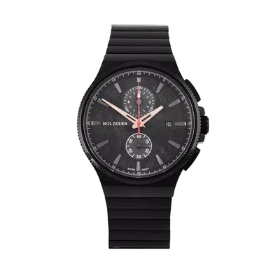 HOLZKERN Darkmagic 9010631022754 Armbanduhr Herren Quarz Edelstahl Limitiert - Bild 1 von 4