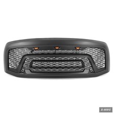Grille Compatible With 2006-2008 Dodge Ram 1500 2006-2009 Ram 2500 3500matt